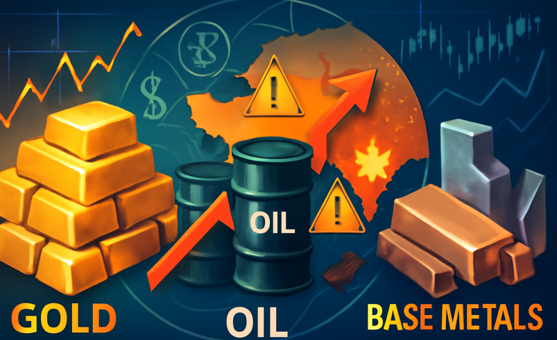Commodity wrap: bullion up on rate-cut bets, while oil climbs on supply fears