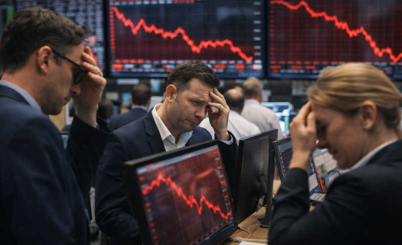 Dow Jones plunges nearly 800 points: longest weekly losing streak in 4 years