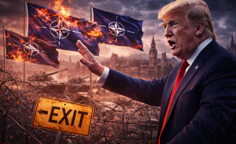 What a US exit from “paper tiger” NATO would cost the global economy?
