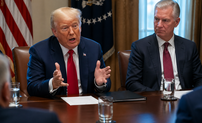 Trump holds meeting with Chevron, energy leaders to discuss oil supply