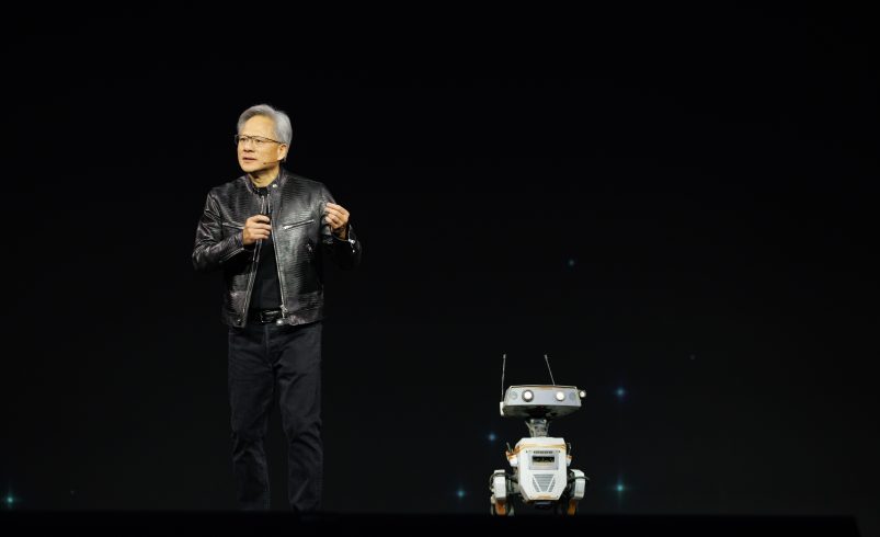 Why Nvidia stock is up around 1% today