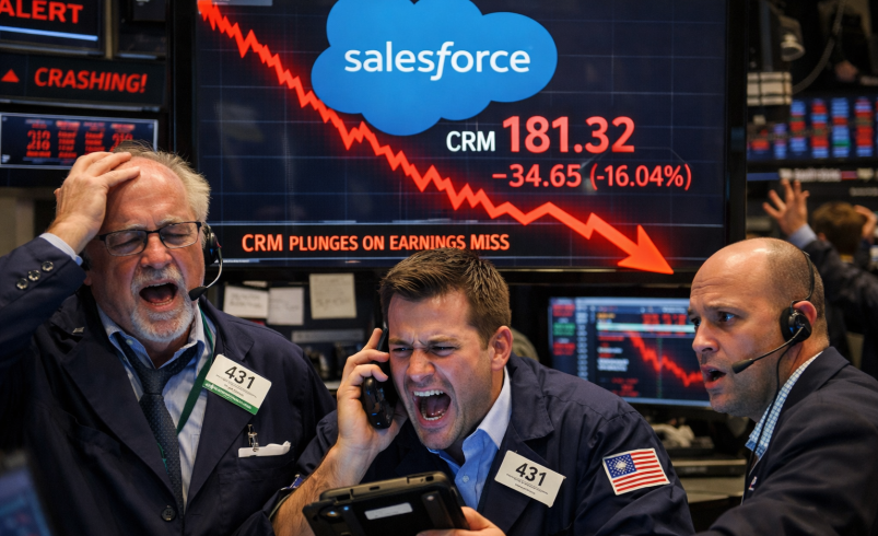 Salesforce stock wipeout hits $212B as acquisition spree backfires