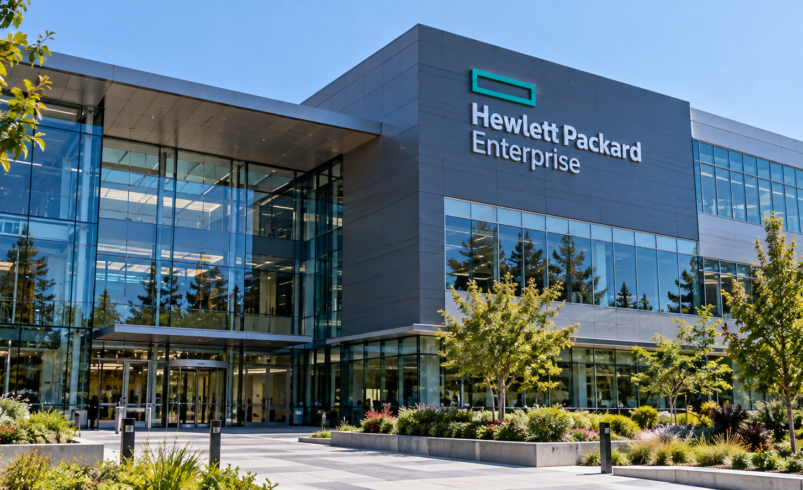 Why is HPE stock gaining today?