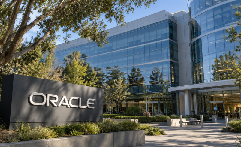 Why is Oracle stock falling 4% today?