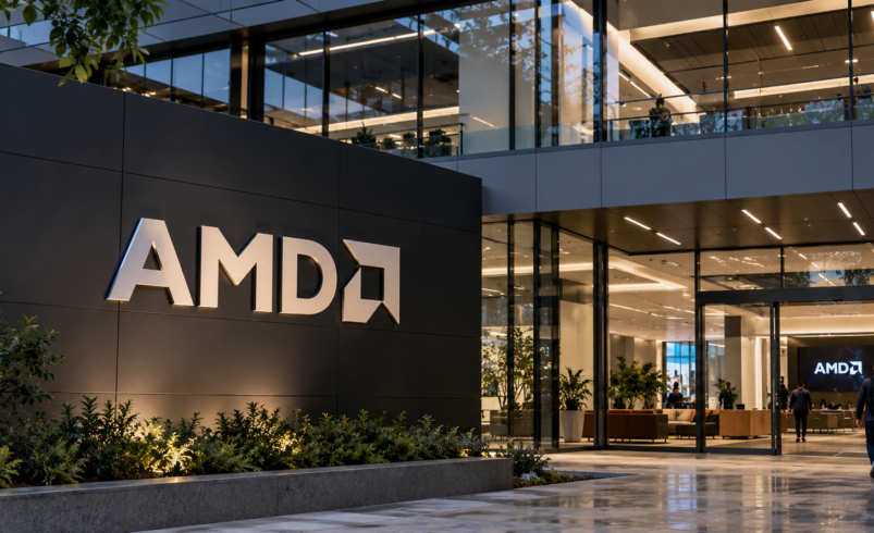 Why is AMD stock gaining 4% today?