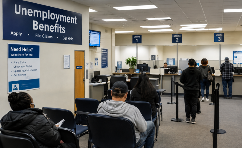 US jobless claims fall to 197,000, lower than expected, as layoffs remain low