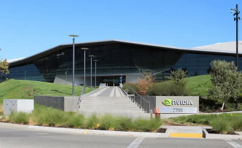 Nvidia fell 2.94 percent on Thursday 8 October 2026, to…
